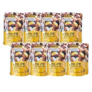 [노브랜드] 이마트 노브랜드 맛있는 군밤 100g 8봉 맛밤