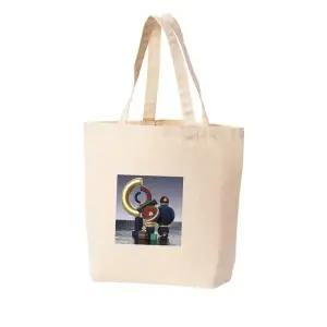 [콩심팥심]에코백 토트백 도형 기하학 원형 타원형 원기둥 사각블럭 그림