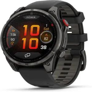 Garmin f ？nix 8 Pro 47mm AMOLED 디스플레이 프리미엄 커넥티드 멀티스포츠 GPS 스마트워치 리치