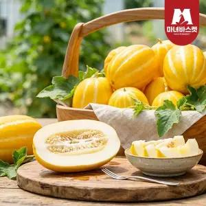 (산지직송) 고당도 꿀맛 참외 가정용 혼합과 랜덤과 3kg (12~14과 내외)