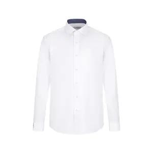 [PRIVATE SALE] 스트레치 배색 363 컴포터블 셔츠 화이트 SE5SM21LS363SWH