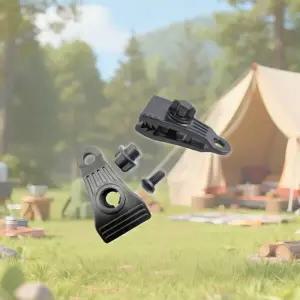 다용도 타프 텐트 클립 고정 집게 천막 고정 캠핑 텐트 고리 용스트랩 집게