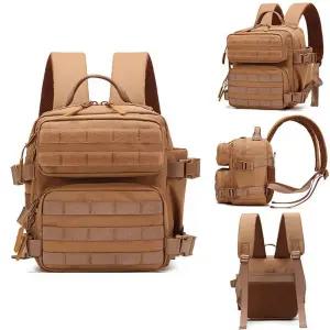 실용성 좋은 9L 백팩 일상 아웃도어 패치 부착가능 넉넉한 수납공간컴트팩 가방 밀리터리 등산 여행 캐주얼