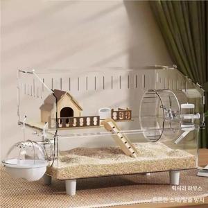 햄스터 케 빌라 통조림 초보자 성채 초대형 금사곰둥지 러닝 사고