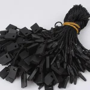 사각머리 라벨 택끈 택고리 상표끈