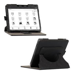 밍펑 보호 케이스 퓨 커버 프로 BIGME B7 E 잉크 태블릿 7.0인치 리더 전자책 라이트와 펜 슬롯 360도 회전(블랙) 기능이 있는 얇은 네 모서리 전자책.