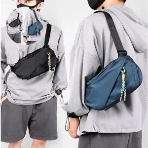 깔끔한 메신저백 바디백 나일론 슬링백 크로스백 남자