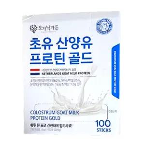 오가닉가든 초유 산양유 프로틴 골드 100포