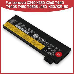 Lenovo ThinkPad X250 S540 T440 K20-80 L460 45N1133 LC P/N121500152 용 프리미엄 교체 배터리 6 셀 48Wh