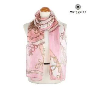 [백화점 정품] 메트로시티 메르시 실크 스카프 MSSD-3007