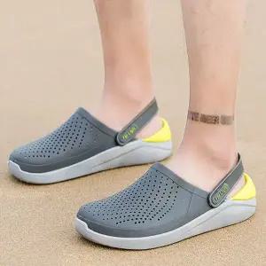 [에이치플러스몰]남녀공용 펀칭 스트랩 아쿠아 샌들 슬리퍼 실내화 물놀이 슈즈