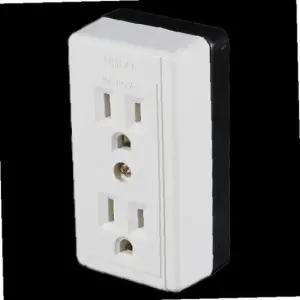 노출콘센트 2구 110V 2P16A 125V SJ-C2503