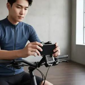[콩심팥심]자전거 오토바이 휴대폰 거치대 흔들림 방지 핸들바 내비 고정대