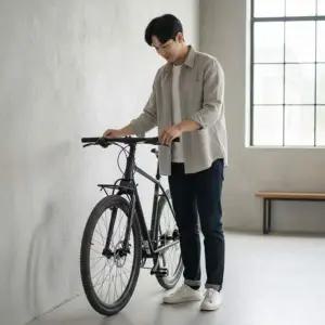 자전거 바구니 브라켓 고정대 앞쪽 거치대 선반 보관함 받침대