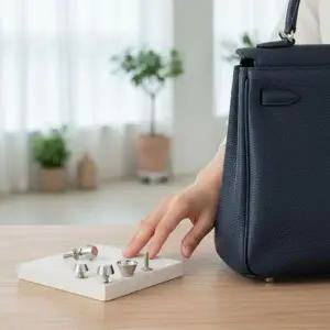 가방 바닥 장식 12mm 나사형 발굽 찡 부자재 20개입