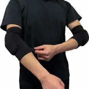 엘보보호 LS35KV42 2P 블랙 팔꿈치보호대 쿠션 스포츠보호