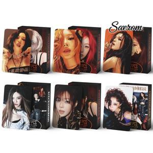 총링크: AESPA 소형 카드 스티커 127개 NINGNING KARINA GISELLE WINTER 팬 수집용 LOMO