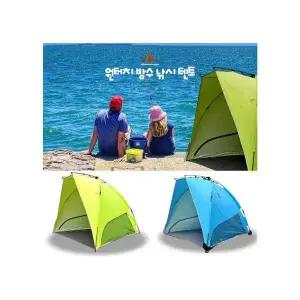 HTY040 VN20KT59 원터치 낚시텐트 캠핑텐트 방수텐트(3~4인용)