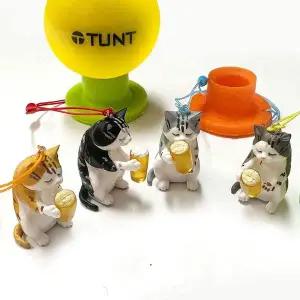 파크골프티와 OZ75PF35 티걸이 한잔하자냥 고양이 4개