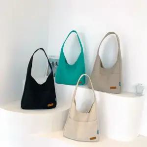 여성 둥근모양 캔버스숄더백 패브릭 숄더백 캐주얼백 dcA9+4kjS