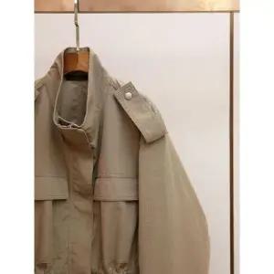 빈티지 가을 여친 프리미엄 카고풍 트렌치 매일예쁜 스트링 코트 프렌치 인기3