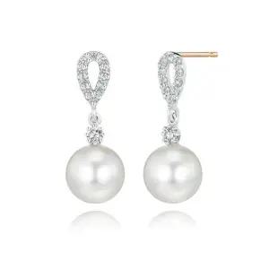 바니찌 8.5mm 아코야 해수진주 귀걸이 드롭펄 코스트코 마켓송지2603