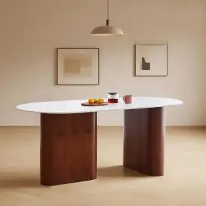 메리온 세라믹 테이블 - 월넛 코스트코 두레샵2603