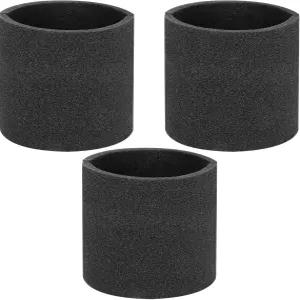 3팩 90585 폼 슬리브 VF2001 교체 필터 대부분의 샵백 습식/건식 진공청소기 5갤런 이상 백마스터 및 지니