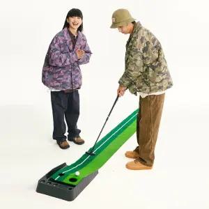 남친 빈티지 아우그로 점퍼 오버사이즈 카모플라쥬 프린트 커플 다운 정장 원픽1