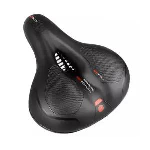 웨스트바이킹 폭넓은 스프링안장 편한 자전거안장 빅 쿠션 블루, 레드, 옐로우