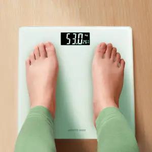스마트 체중계 가벼운 슬림형 가정용 디지털 체중계 거실용 정확 측정 저울 강화