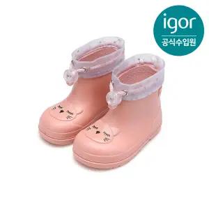[롯데백화점]이고르 멘디 가토 레인부츠 핑크 아동레인부츠 키즈장화 IGBTR8M2FR by 트래드후스
