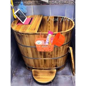 나무통 욕조 목욕 가정용 미니욕조 전신목욕 간이욕조