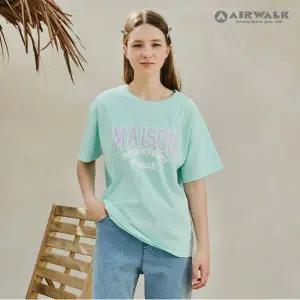 [보리보리/에어워크 주니어]여아 주니어 바시티 그래픽 반팔 티셔츠