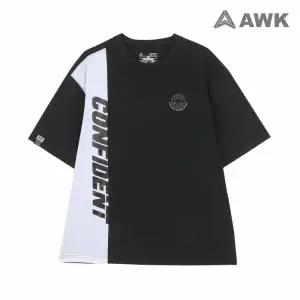 [보리보리/에어워크 주니어]주니어 절개 배색 포인트 반팔 티셔츠