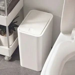 슬림 원터치 8.5L 휴지통 사무실