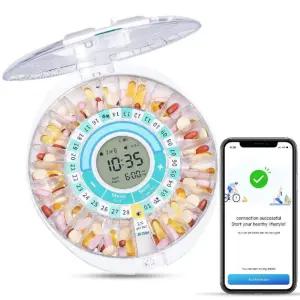 알약 디스펜서 약보관함 휴대용 비상약통 약케이스 보관함