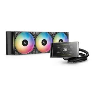 :딥쿨 DEEPCOOL LT360 VISION ARGB 수냉 CPU 쿨러 (블랙)