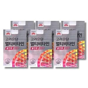 고려은단 멀티비타민 올인원 우먼 1560mg 60정 6박스 /wb