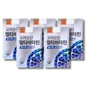 고려은단 멀티비타민 올인원 맨 60+ 1560mg 60정 5박스 /wb