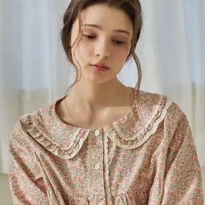 키프리 7부 투피스 피치그레이 (40수)