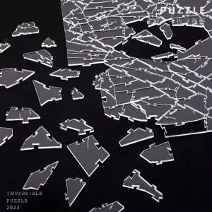 퍼즐 투명 아크릴 깨진 고난이도 치매예방 1000피스