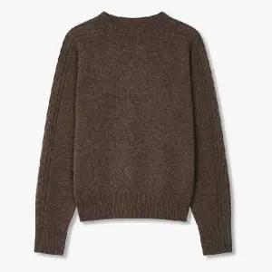 보브 울 블렌드 릴랙스 핏 케이블 니트7125450507 국내매장판 1711758