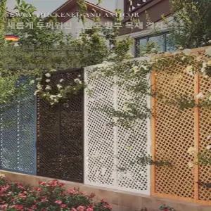 펜스 방부목 야외 울타리 담벼락 마당 목재 담장 나무 가림막 옥상 펜션