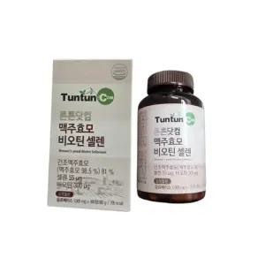 튼튼닷컴 맥주효모 비오틴 셀렌 1000mg x 180정