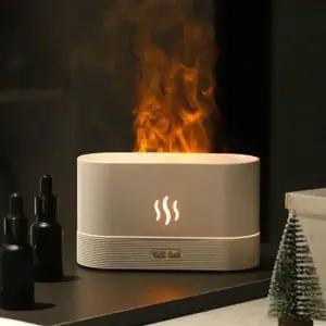 공기 모닥불가습기 화이트 환절기 벽난로 초음파 YT-HD01W