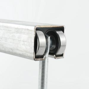 도르래 슬라이딩 문짝 행잉 트랙 레일 액세서리 가이드