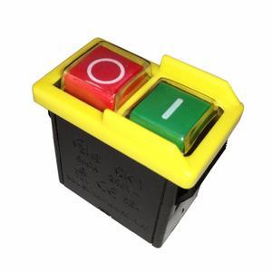 CK1 6A 250V 방수 방진 전자기 On Off 푸시 버튼 스위치 그라인딩 휠 기계 용