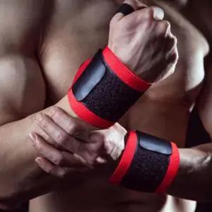 남성 헬스 운동 스포츠 손목 부상 방지 지지 스트랩