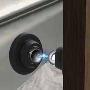 자석도어스토퍼 현관문 말발굽 1pc 실리콘 도어 스톱 자석 스토퍼 충돌 방지 방풍 흡입 펀칭